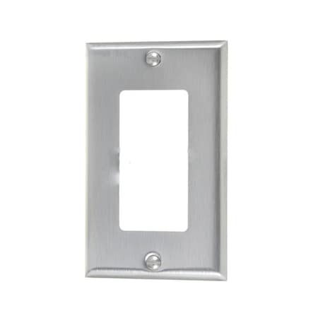 Rectangle Stainless Steel Electrical Switch Plate Stainless Steel